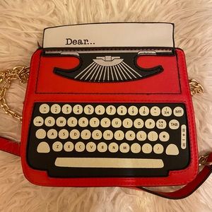 Quirky unique typewriter purse